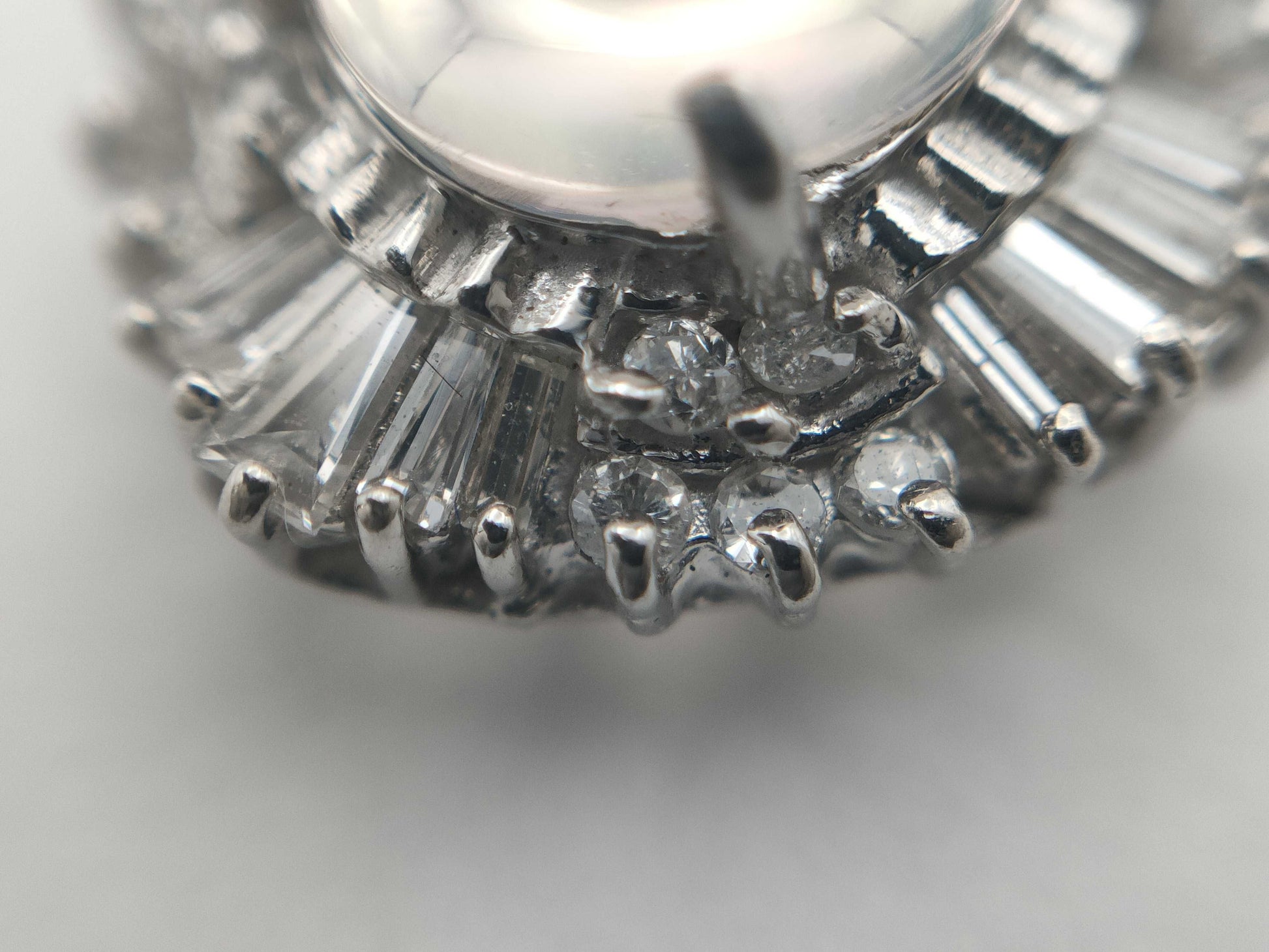 OP 1.41ct D 0.36ct PT900 3.6g Pendant Top 