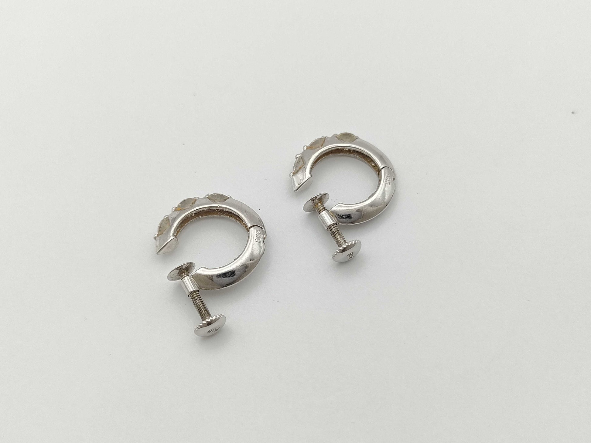 D0.25/0.25ct K18 3.0g Earrings 