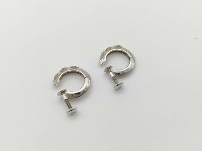 D0.25/0.25ct K18 3.0g Earrings 