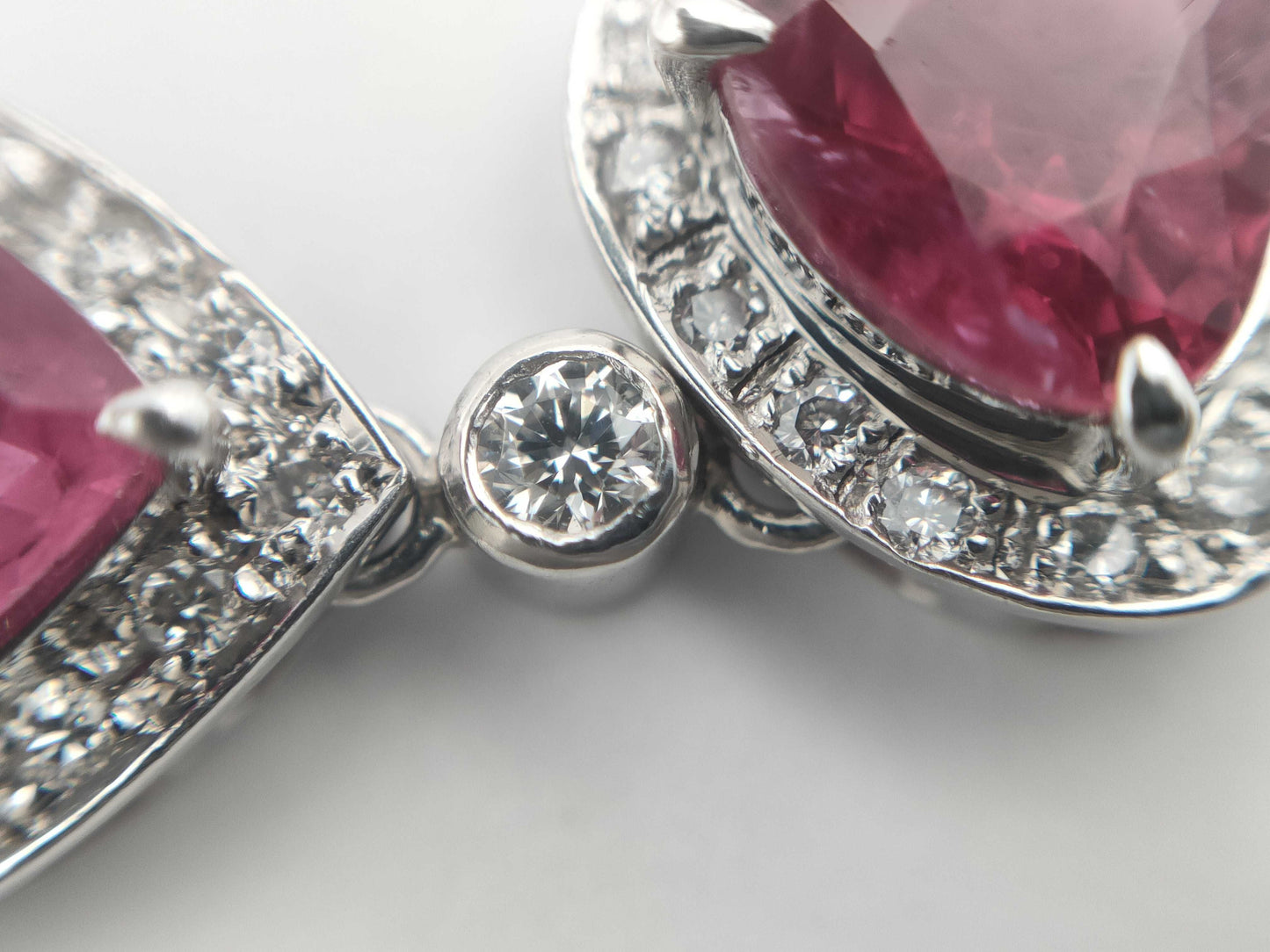 R1.04ct D0.13ct / R1.41ct D0.12ct / R1.37ct D0.12ct PT900 8.6g Pendant Top 
