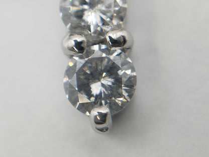 D1.00ct PT900 2.0g Pendant Top 