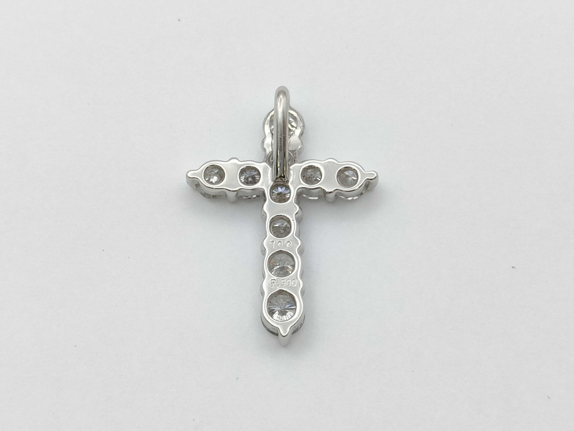 D1.00ct PT900 2.0g Pendant Top 