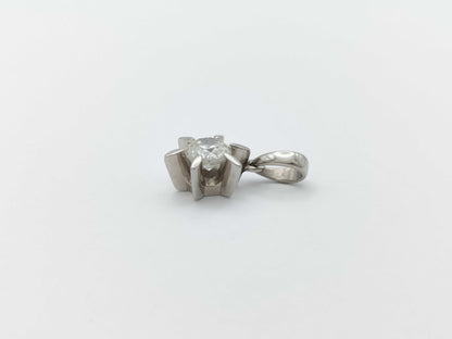 D0.59ct Pt900/850 1.9g Pendant Top 