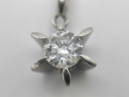 D0.59ct Pt900/850 1.9g Pendant Top 