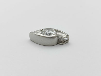 D1.01ct PT900 4.0g Pendant Top 