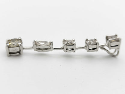 Diamond K18WG 1.6g Pendant Top 