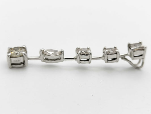 Diamond K18WG 1.6g Pendant Top 