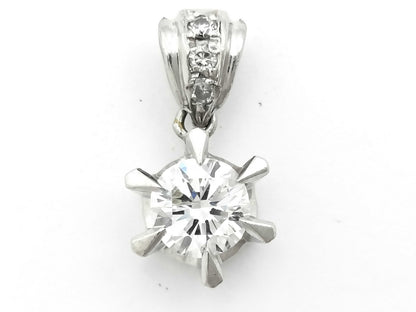 D 0.50ct FD 0.03ct PT900 1.6g Pendant Top 