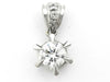 D 0.50ct FD 0.03ct PT900 1.6g Pendant Top 