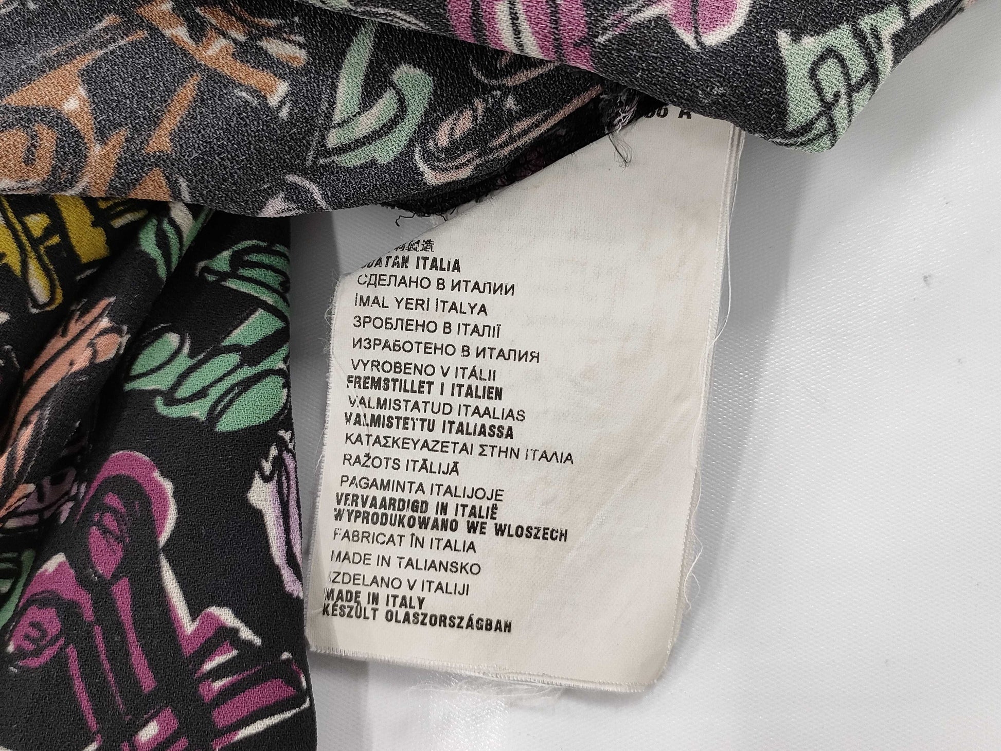 Miu Miu Print Chiffon Dress Size 40