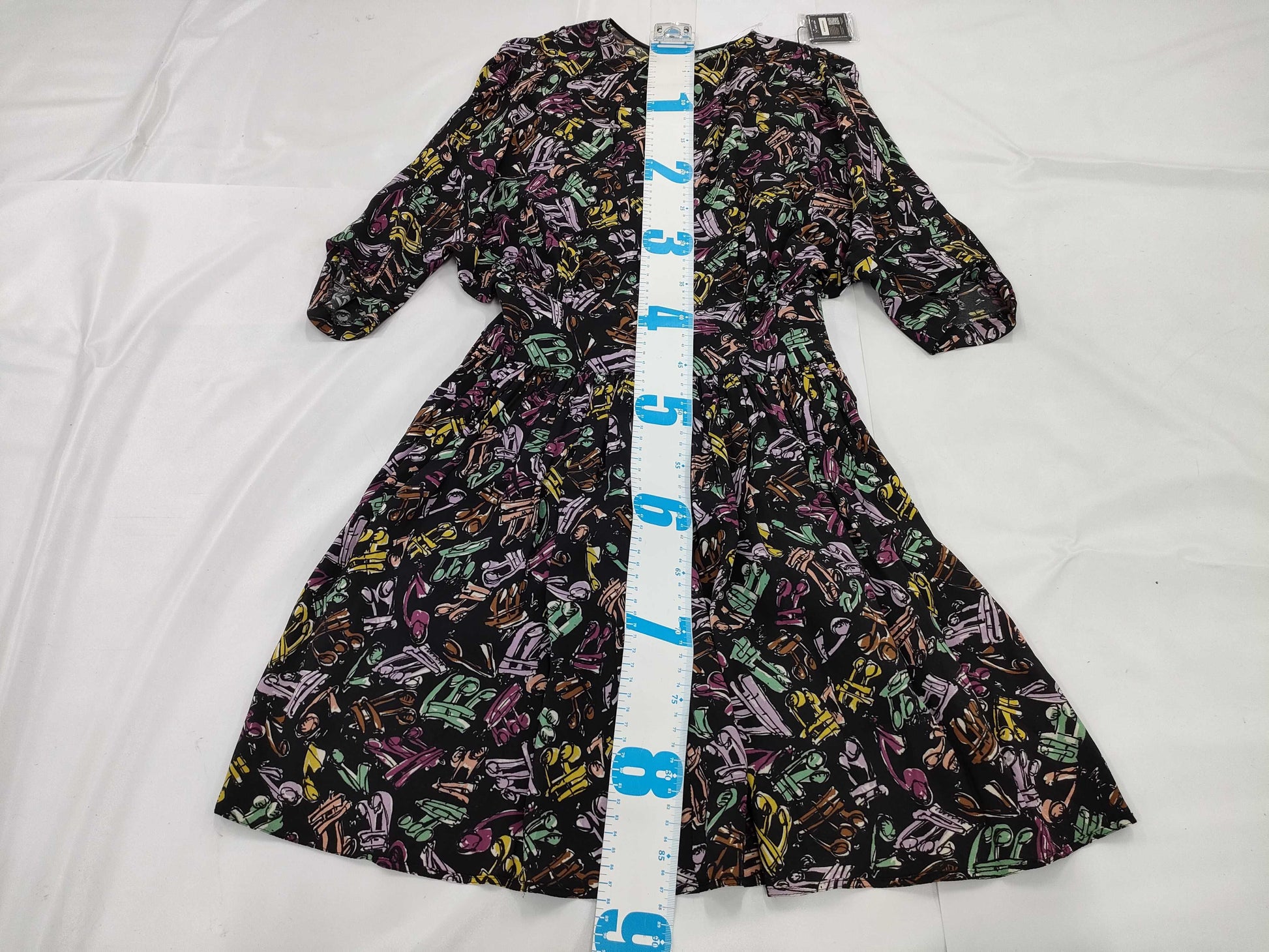 Miu Miu Print Chiffon Dress Size 40
