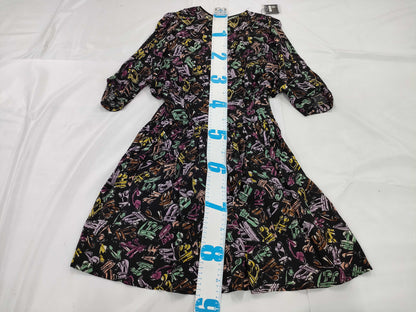 Miu Miu Print Chiffon Dress Size 40