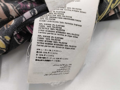 Miu Miu Print Chiffon Dress Size 40