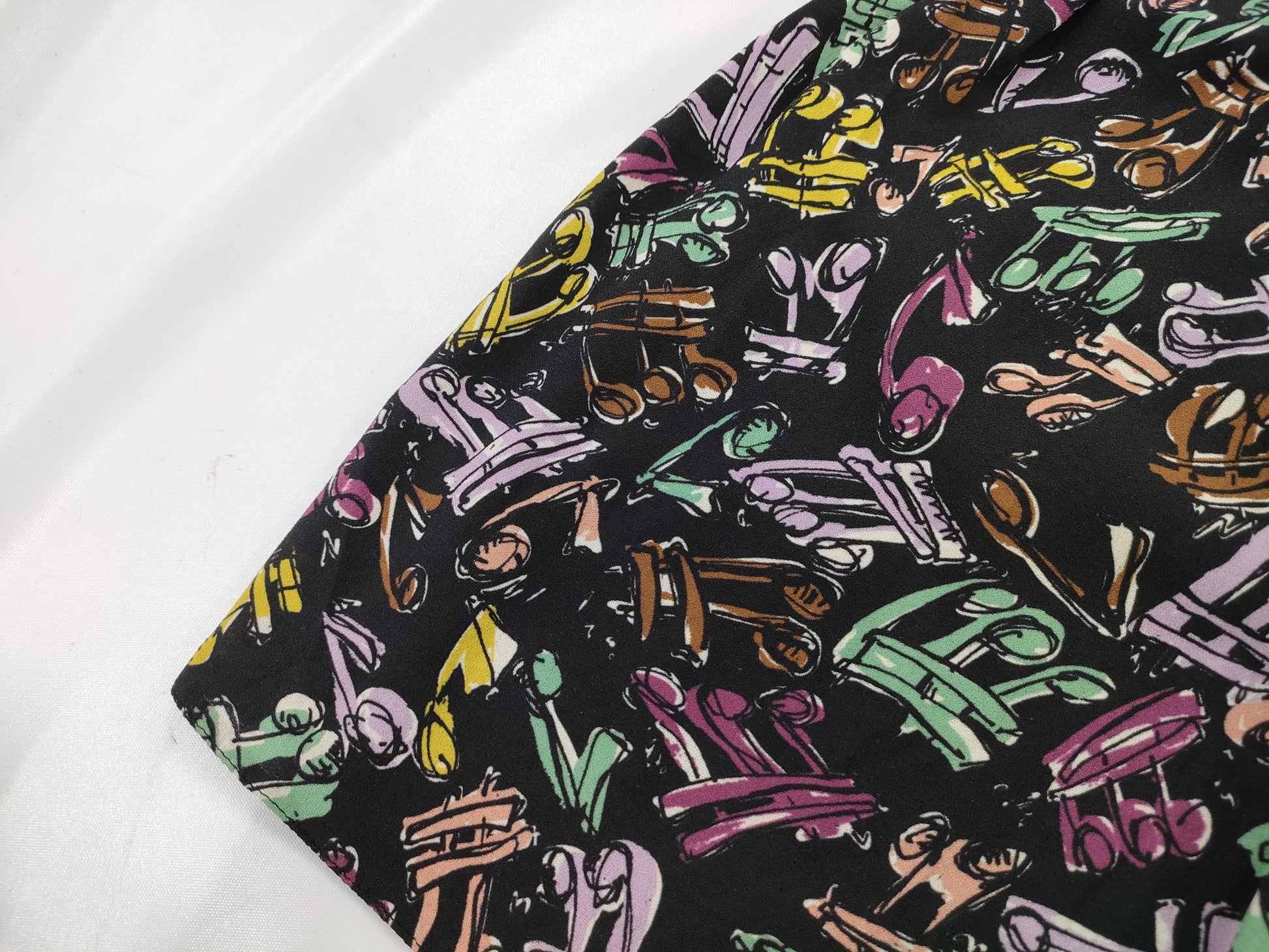 Miu Miu Print Chiffon Dress Size 40