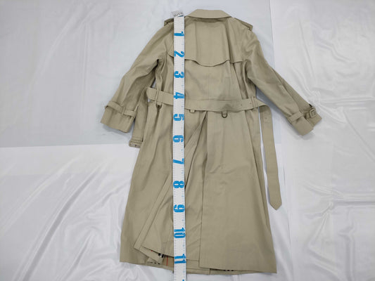 (10312_0095) BURBERRY Check Trench Coat Size 11AB3 C-TK83 Coat