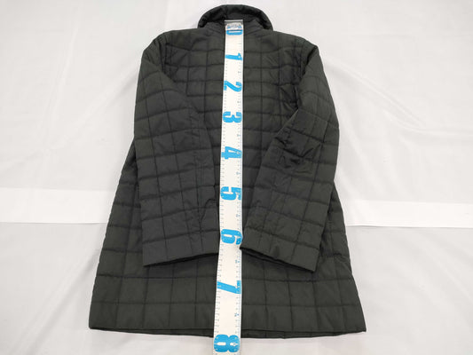 (10312_0104) BURBERRY London Quilted Silk Coat in Nova Check, Size 38