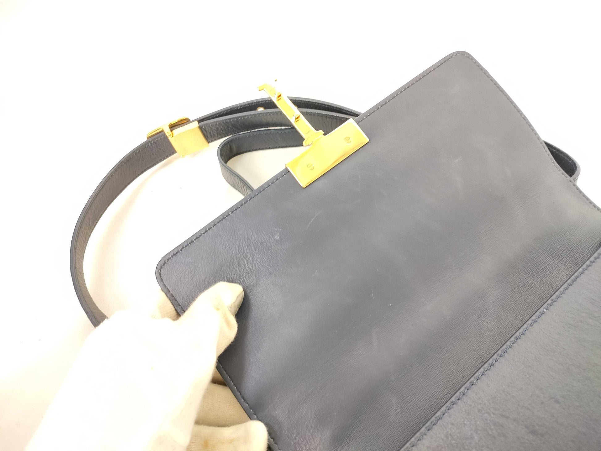 Dior 30 MONTAIGNE Shoulder Bag, Blue