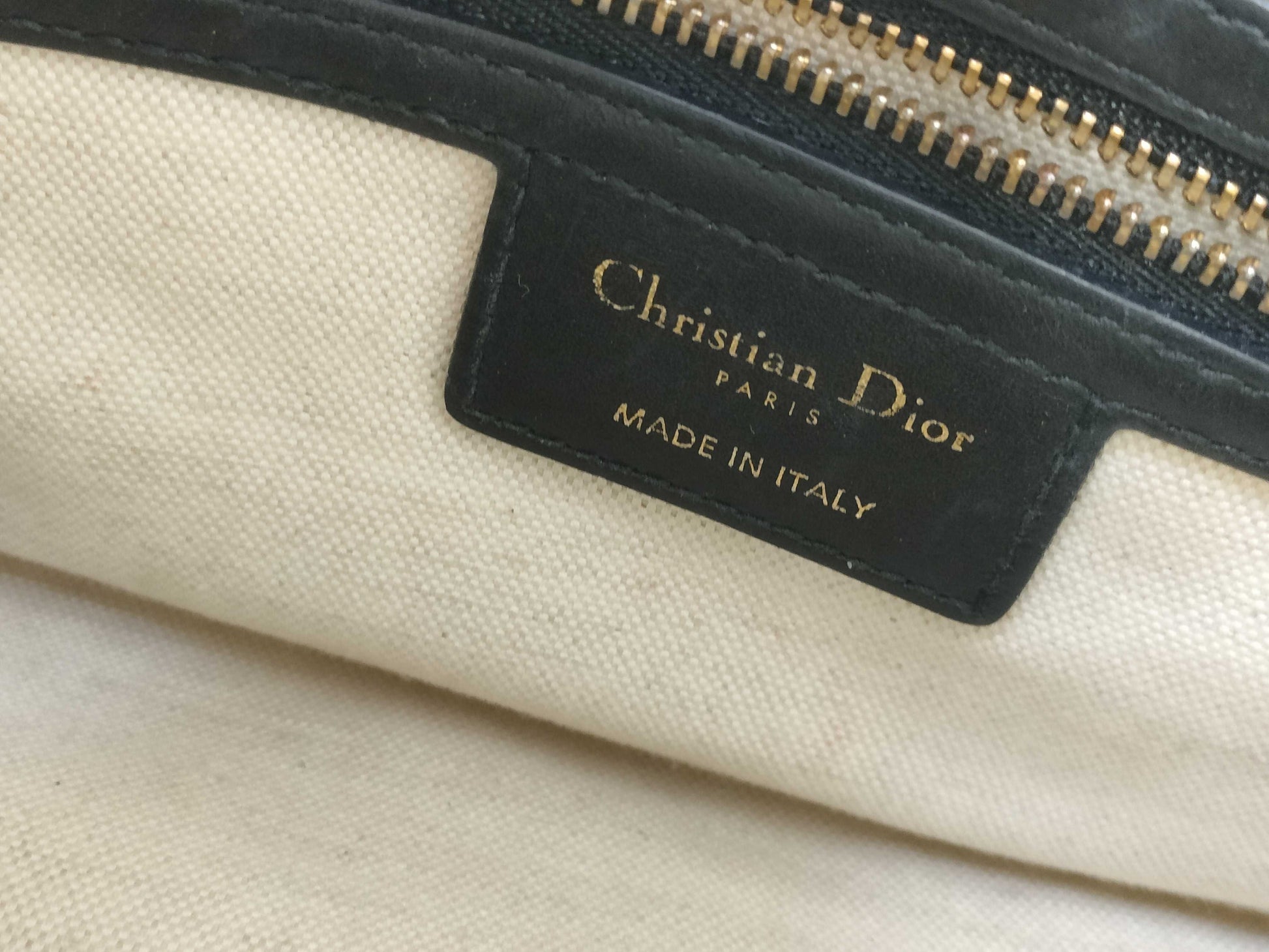 Dior VIBE Leather Small Bowling Handbag