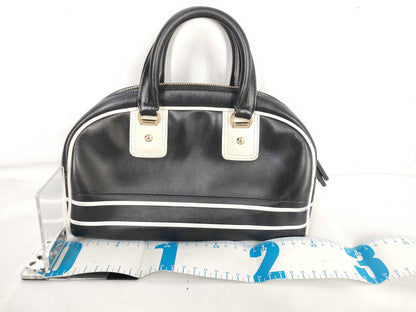 Dior VIBE Leather Small Bowling Handbag
