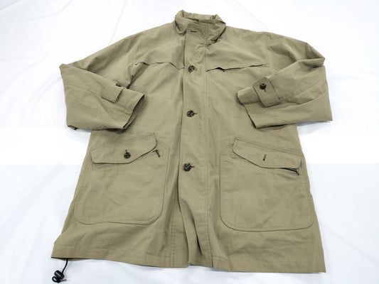Burberry London Nova Check Quilted Lined Coat, Size L
