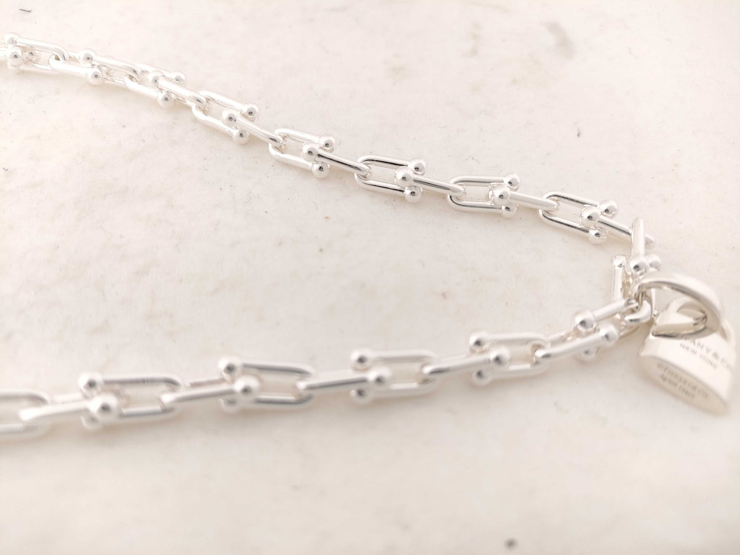 Tiffany & Co. Tiffany HardWear Small Link Wrap Bracelet in Sterling Silver, 46.9g