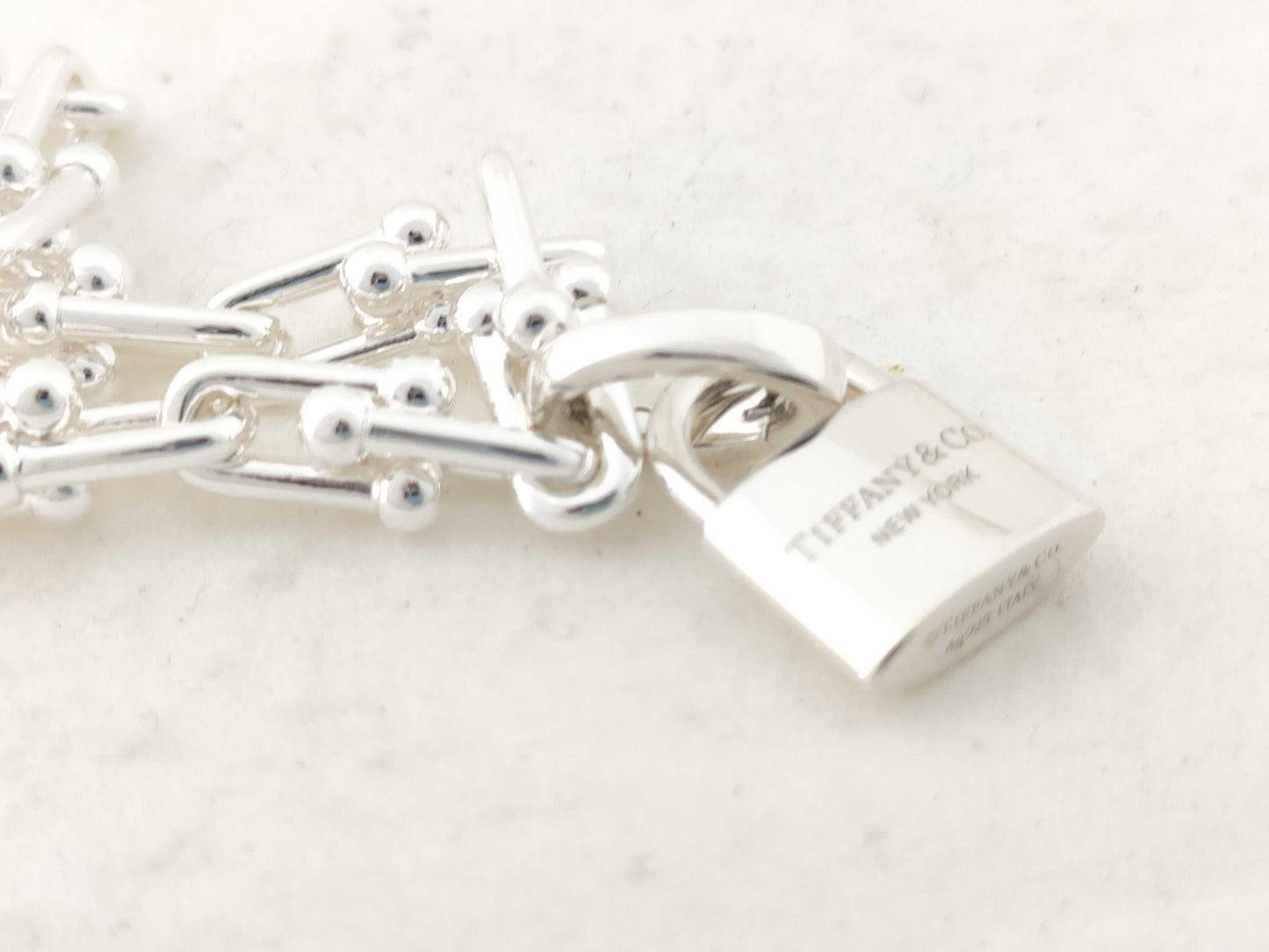 Tiffany & Co. Tiffany HardWear Small Link Wrap Bracelet in Sterling Silver, 46.9g