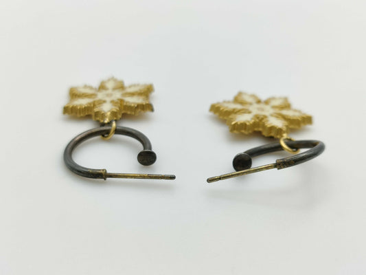 CHANEL Chanel engraved 01A earrings