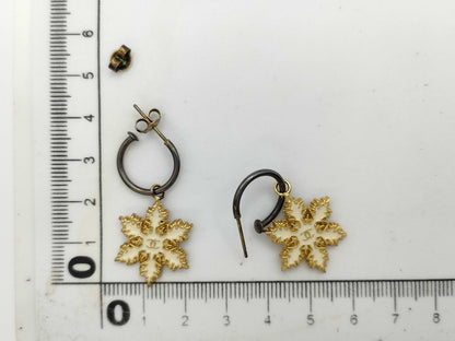 CHANEL Chanel engraved 01A earrings