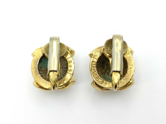 CHANEL Chanel engraved 209 earrings
