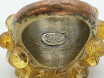 CHANEL Chanel engraved 00A ring