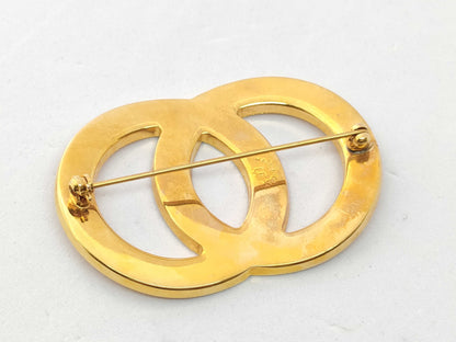 CELINE Logo Brooch