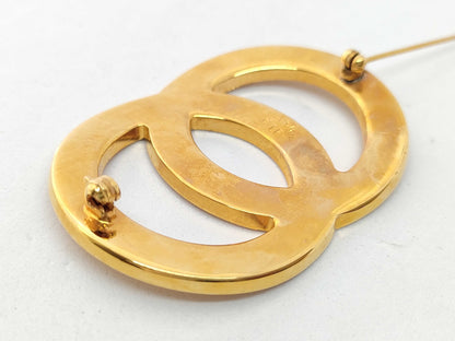 CELINE Logo Brooch