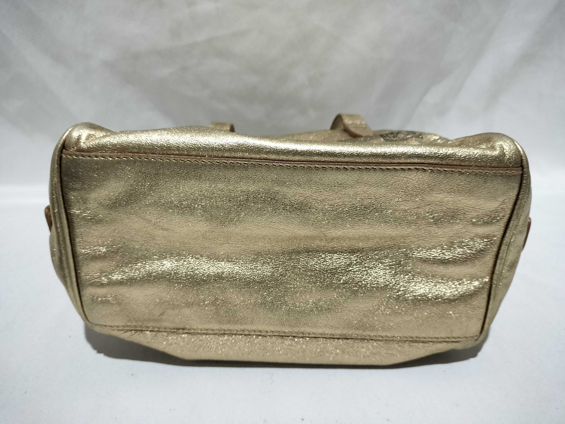 Yves Saint Laurent Mini Bag Gold Handbag