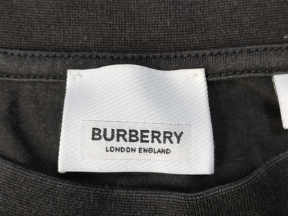 BURBERRY Burberry Logo T-shirt Black S T-shirt