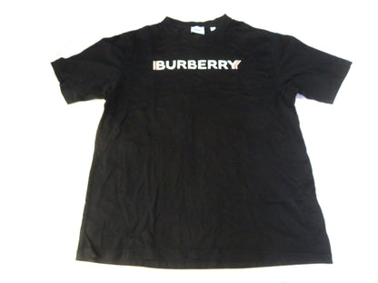 BURBERRY Burberry Logo T-shirt Black S T-shirt
