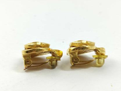 CHANEL CHANEL Heart Earrings Coco 97P Earrings