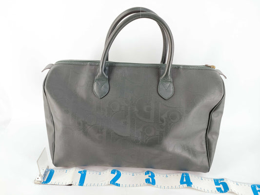 Dior Trotter PVC Leather Boston Bag