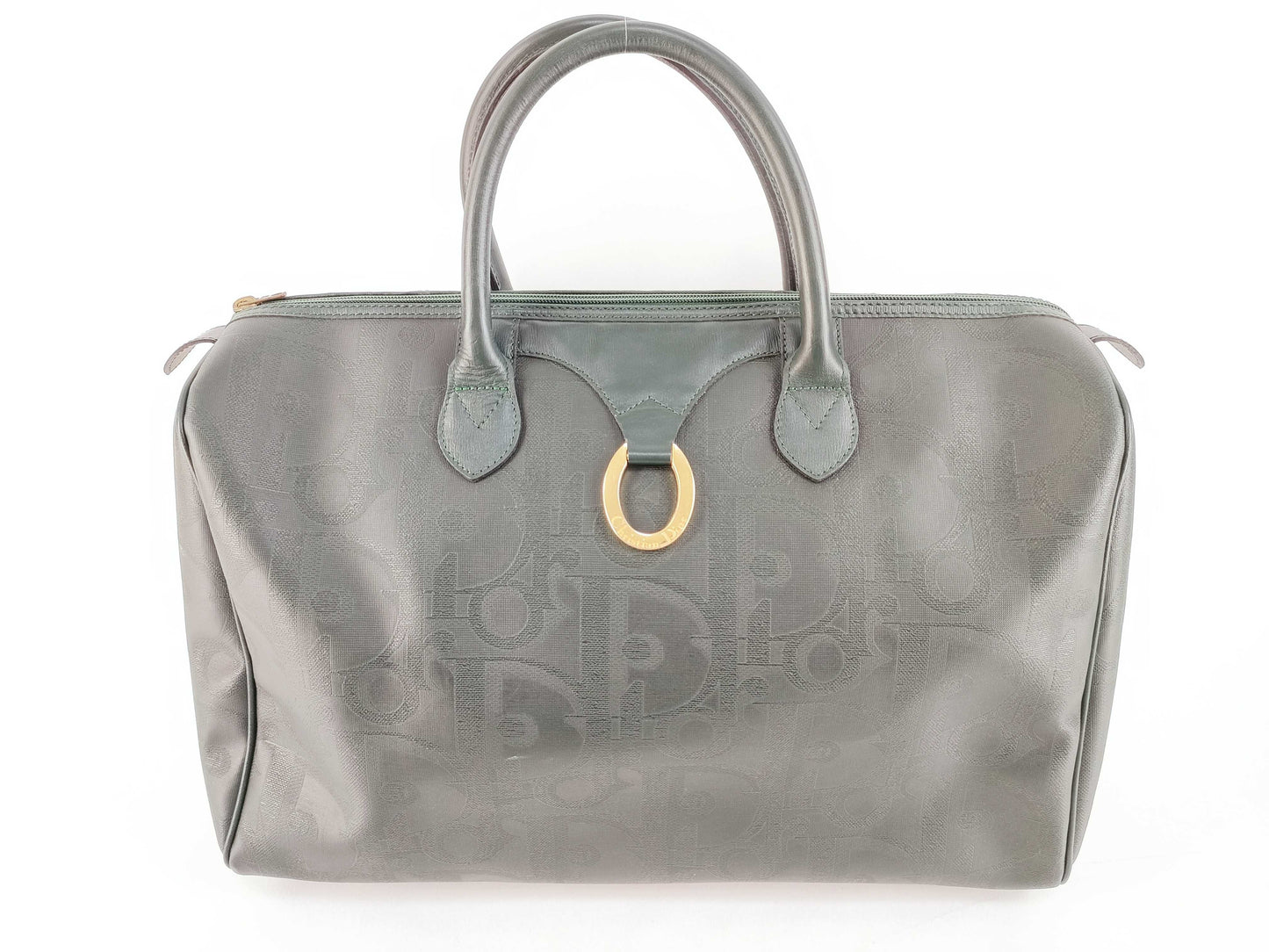 Dior Trotter PVC Leather Boston Bag