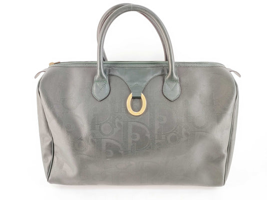 Dior Trotter PVC Leather Boston Bag