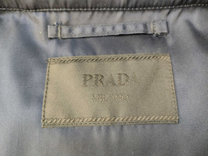 PRADA Prada Nylon Shirt Jacket with Triangle Logo Re-Nylon S Jacket