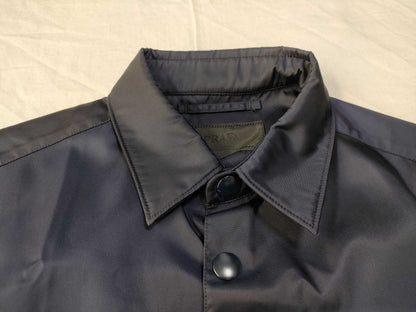 PRADA Prada Nylon Shirt Jacket with Triangle Logo Re-Nylon S Jacket