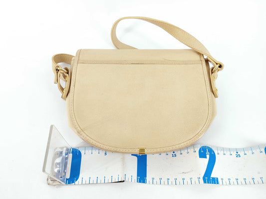 Yves Saint Laurent Logo Leather Shoulder Bag