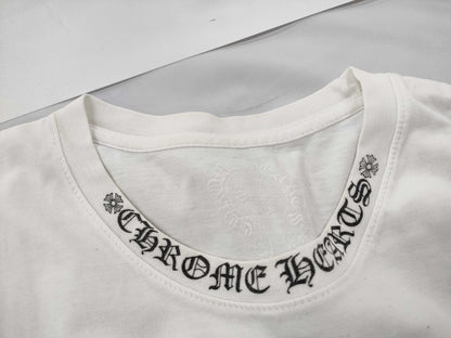 CHROME HEARTS Neck Logo T-shirt Size XL T-shirt