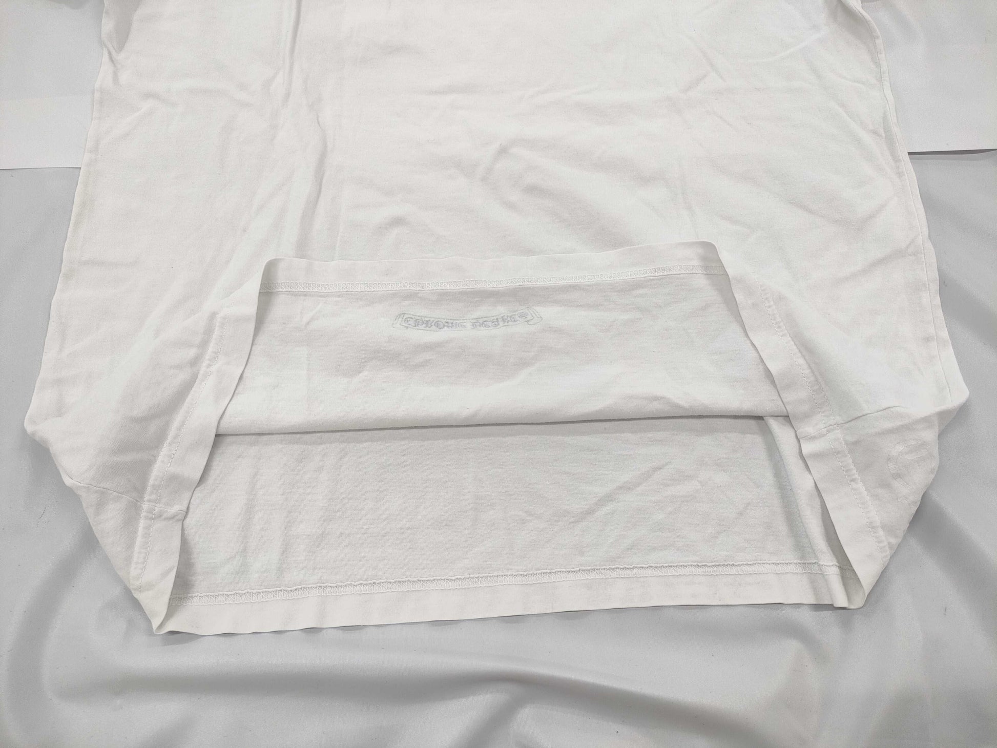 CHROME HEARTS Neck Logo T-shirt Size XL T-shirt