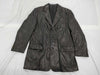 Salvatore Ferragamo Men's Leather Jacket, Size 52