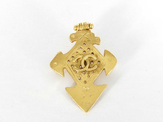 CHANEL Vintage Brooch 94P Brooch