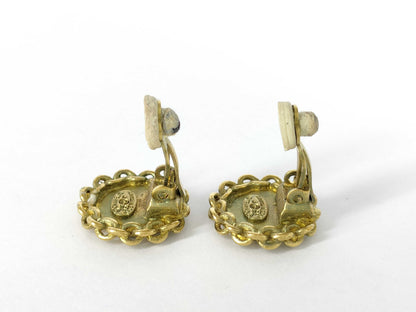 CHANEL Vintage Coco Earrings 95P Earrings