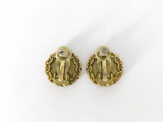 CHANEL Vintage Coco Earrings 95P Earrings