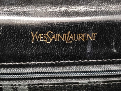 Yves Saint Laurent Embossed Lizard Shoulder Bag