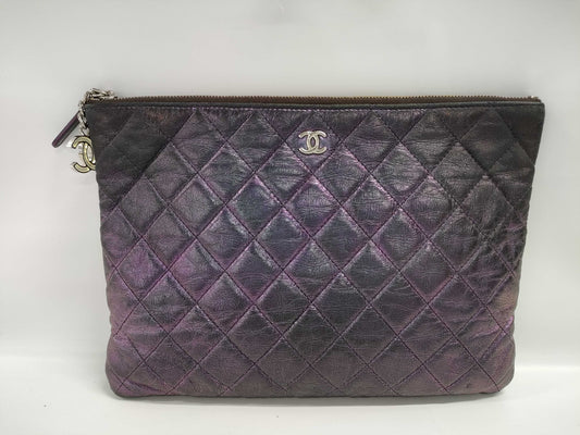 CHANEL Matelasse Second Bag Clutch Bag